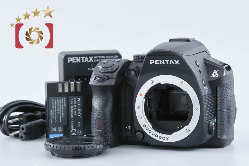 【中古】PENTAX ペンタックス K-30 ブラック デジタル一眼レフカメラ