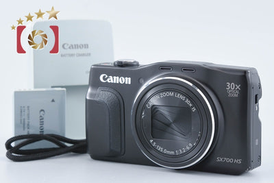 【中古】Canon キヤノン PowerShot SX700 HS ブラック コンパクトデジタルカメラ