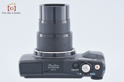 【中古】Canon キヤノン PowerShot SX700 HS ブラック コンパクトデジタルカメラ
