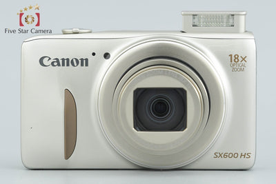 【中古】Canon キヤノン PowerShot SX600 HS ゴールド コンパクトデジタルカメラ