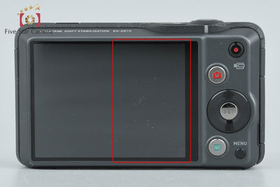 【中古】CASIO カシオ HIGH SPEED EXILIM EX-ZR10 シルバー コンパクトデジタルカメラ