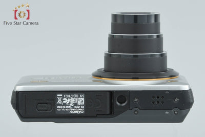 【中古】CASIO カシオ HIGH SPEED EXILIM EX-ZR10 シルバー コンパクトデジタルカメラ