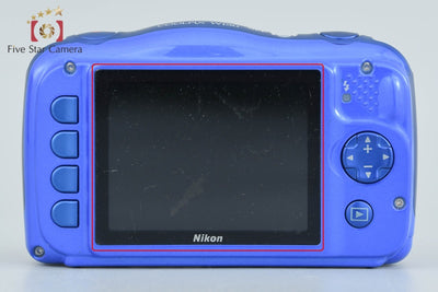 【中古】Nikon ニコン COOLPIX W150 ブルー コンパクトデジタルカメラ