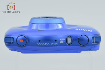 【中古】Nikon ニコン COOLPIX W150 ブルー コンパクトデジタルカメラ
