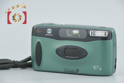 【中古】MINOLTA ミノルタ P's グリーン パノラマフィルムカメラ