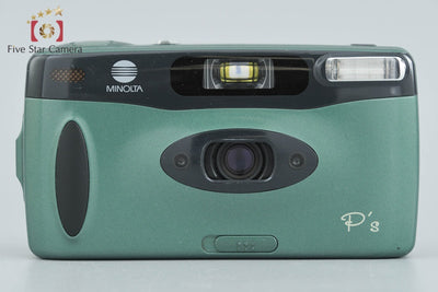 【中古】MINOLTA ミノルタ P's グリーン パノラマフィルムカメラ