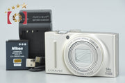 【中古】Nikon ニコン COOLPIX S8200 プラチナシルバー コンパクトデジタルカメラ