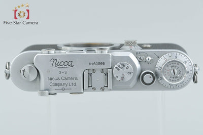 【中古】Nicca ニッカ 3-S 3S レンジファインダーフィルムカメラ