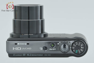 【中古】SONY ソニー Cyber-shot DSC-HX5V ブラック デジタルスチルカメラ 元箱付き