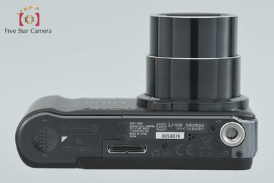 【中古】SONY ソニー Cyber-shot DSC-HX5V ブラック デジタルスチルカメラ 元箱付き