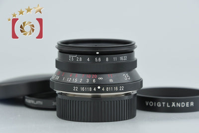 【中古】Voigtlander フォクトレンダー COLOR-SKOPAR 35mm f/2.5 MC L39 ライカスクリューマウント