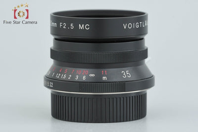 【中古】Voigtlander フォクトレンダー COLOR-SKOPAR 35mm f/2.5 MC L39 ライカスクリューマウント