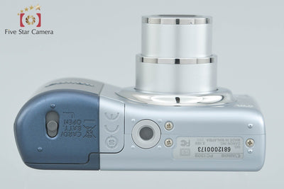 【中古】Canon キヤノン PowerShot A1000 IS ブルー コンパクトデジタルカメラ 元箱付き