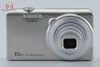 【中古】CASIO カシオ EXILIM EX-ZS25 シルバー コンパクトデジタルカメラ