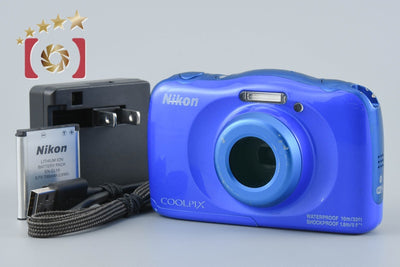 【中古】Nikon ニコン COOLPIX W150 ブルー コンパクトデジタルカメラ