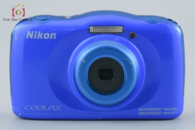 【中古】Nikon ニコン COOLPIX W150 ブルー コンパクトデジタルカメラ
