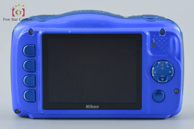 【中古】Nikon ニコン COOLPIX W150 ブルー コンパクトデジタルカメラ