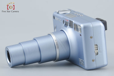 【中古】PENTAX ペンタックス ESPIO 120SWII シルキーブルー コンパクトフィルムカメラ