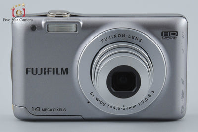 【中古】FUJIFILM 富士フイルム FinePix JX500 シルバー コンパクトデジタルカメラ 元箱付き