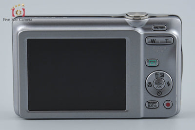 【中古】FUJIFILM 富士フイルム FinePix JX500 シルバー コンパクトデジタルカメラ 元箱付き