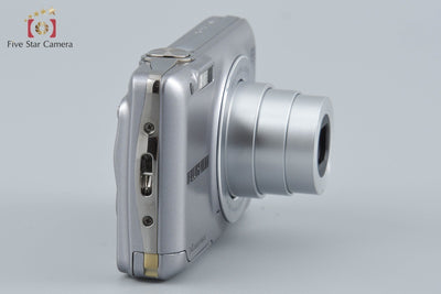 【中古】FUJIFILM 富士フイルム FinePix JX500 シルバー コンパクトデジタルカメラ 元箱付き