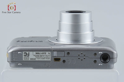 【中古】FUJIFILM 富士フイルム FinePix JX500 シルバー コンパクトデジタルカメラ 元箱付き