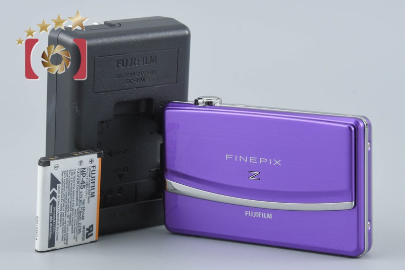 【中古】FUJIFILM 富士フイルム FinePix Z90 パープル コンパクトデジタルカメラ