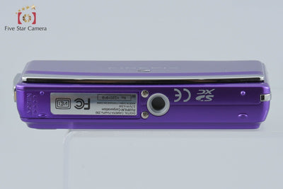 【中古】FUJIFILM 富士フイルム FinePix Z90 パープル コンパクトデジタルカメラ