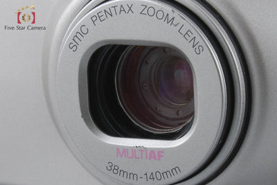 【中古】PENTAX ペンタックス ESPIO 140 シルバー コンパクトフィルムカメラ