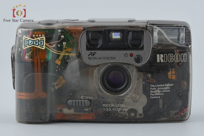 【中古】RICOH リコー FF-9SD LIMITED スケルトン コンパクトフィルムカメラ