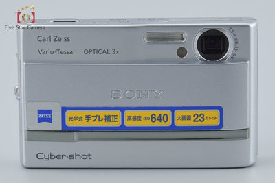 【中古】SONY ソニー Cyber-shot DSC-T9 シルバー デジタルスチルカメラ