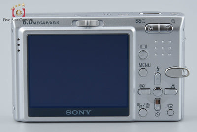【中古】SONY ソニー Cyber-shot DSC-T9 シルバー デジタルスチルカメラ