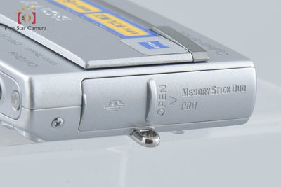 【中古】SONY ソニー Cyber-shot DSC-T9 シルバー デジタルスチルカメラ