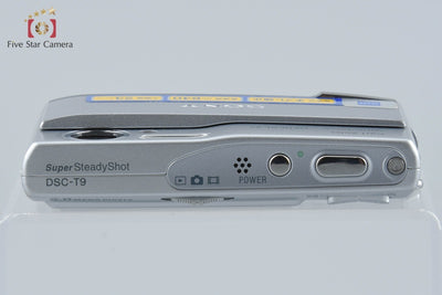 【中古】SONY ソニー Cyber-shot DSC-T9 シルバー デジタルスチルカメラ