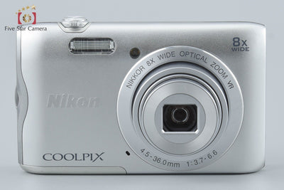 【中古】Nikon ニコン COOLPIX A300 シルバー コンパクトデジタルカメラ