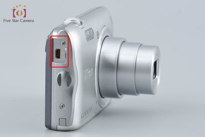 【中古】Nikon ニコン COOLPIX A300 シルバー コンパクトデジタルカメラ