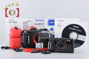 【中古】OLYMPUS オリンパス STYLUS TG-4 Tough ブラック + PT-056 防水プロテクター 元箱付き