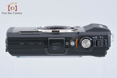 【中古】OLYMPUS オリンパス STYLUS TG-4 Tough ブラック + PT-056 防水プロテクター 元箱付き