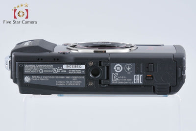 【中古】OLYMPUS オリンパス STYLUS TG-4 Tough ブラック + PT-056 防水プロテクター 元箱付き