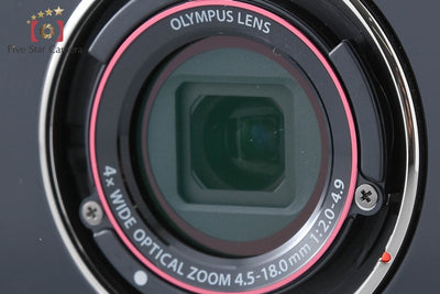 【中古】OLYMPUS オリンパス STYLUS TG-4 Tough ブラック + PT-056 防水プロテクター 元箱付き