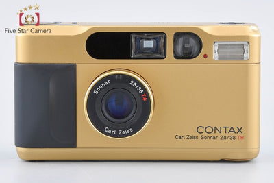 【中古】CONTAX コンタックス T2 ゴールド コンパクトフィルムカメラ