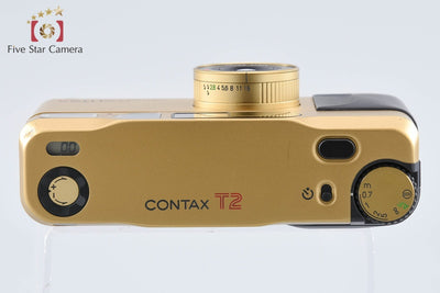 【中古】CONTAX コンタックス T2 ゴールド コンパクトフィルムカメラ