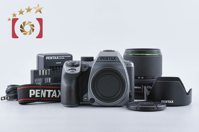 【中古】PENTAX ペンタックス K-70 18-135WR レンズキット シルキーシルバー シャッター回数僅少