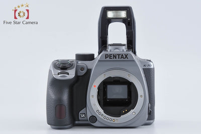 【中古】PENTAX ペンタックス K-70 18-135WR レンズキット シルキーシルバー シャッター回数僅少