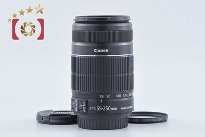 【中古】Canon キヤノン EF-S 55-250mm f/4-5.6 IS II