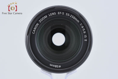 【中古】Canon キヤノン EF-S 55-250mm f/4-5.6 IS II