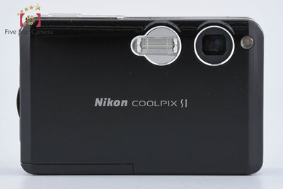 【中古】Nikon ニコン COOLPIX S1 ドルチェブラック コンパクトデジタルカメラ
