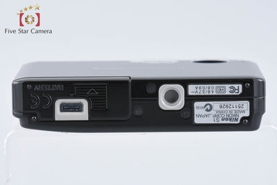 【中古】Nikon ニコン COOLPIX S1 ドルチェブラック コンパクトデジタルカメラ