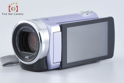 【中古】JVC ケンウッド Everio GZ-E225 フローラルバイオレット ビデオカメラ