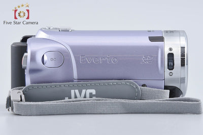【中古】JVC ケンウッド Everio GZ-E225 フローラルバイオレット ビデオカメラ